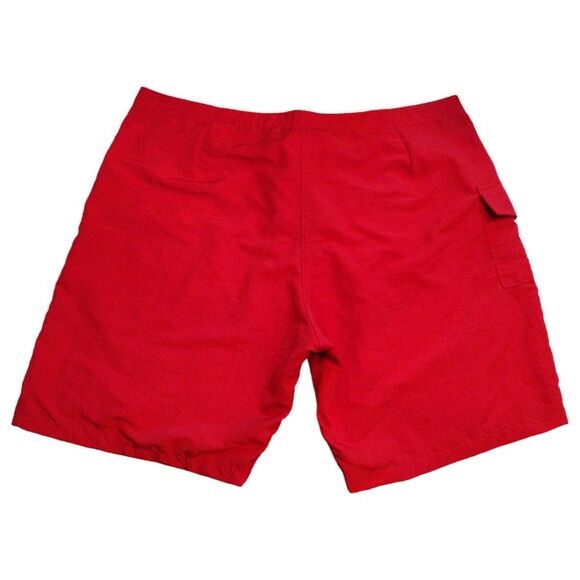 Kanvas by Katin "Kylon" Trunks, Size 38, Red Nylon, Made in USA, NWT - Picture 4 of 7